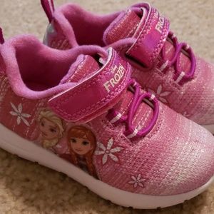 Pink Frozen Sneakers